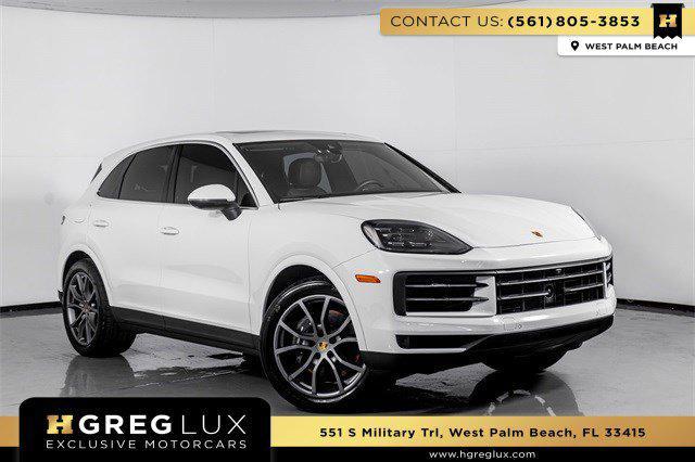 used 2024 Porsche Cayenne car, priced at $87,998