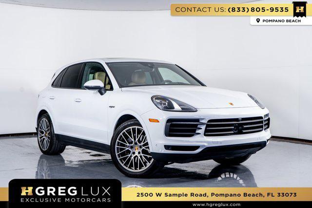 used 2023 Porsche Cayenne E-Hybrid car, priced at $87,998