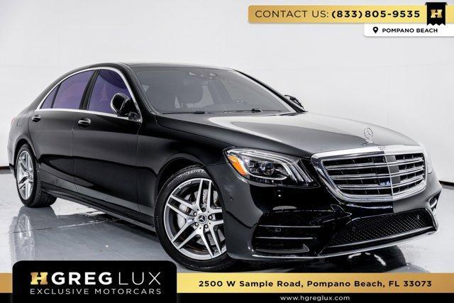 used 2020 Mercedes-Benz S-Class car, priced at $54,998