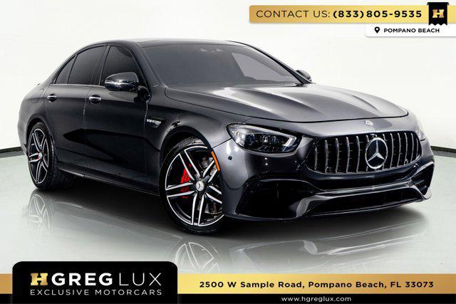 used 2023 Mercedes-Benz AMG E 63 car, priced at $107,998