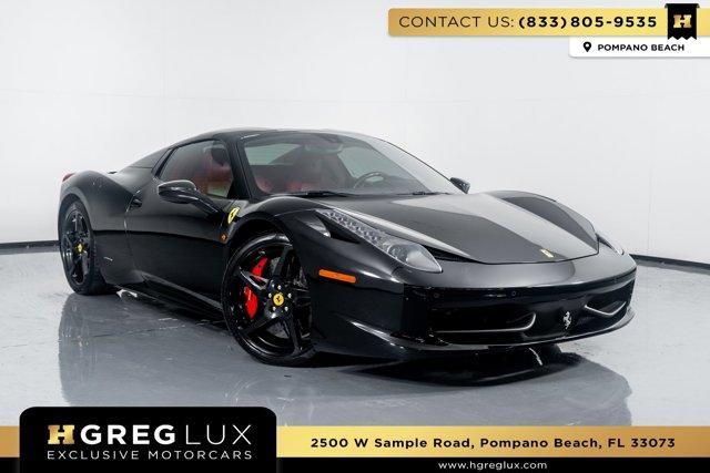 used 2013 Ferrari 458 Spider car, priced at $227,998