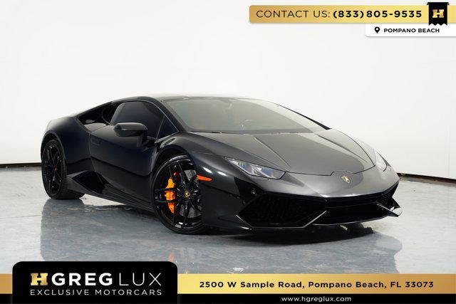 used 2018 Lamborghini Huracan car, priced at $259,998