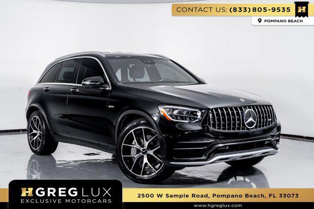 used 2022 Mercedes-Benz AMG GLC 43 car, priced at $44,998