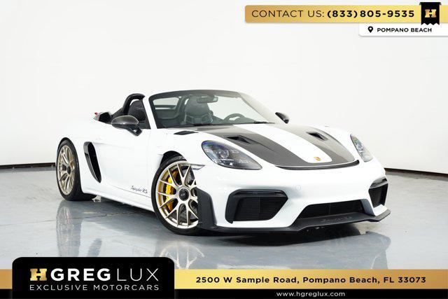 used 2024 Porsche 718 Spyder car, priced at $224,998