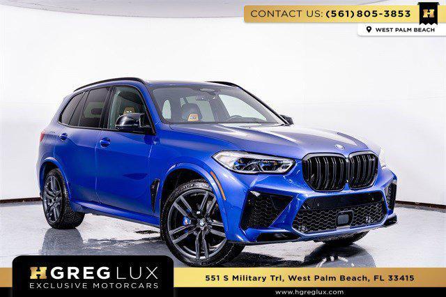 used 2021 BMW X5 M car, priced at $74,998