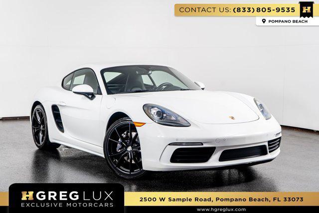 used 2018 Porsche 718 Cayman car, priced at $45,998