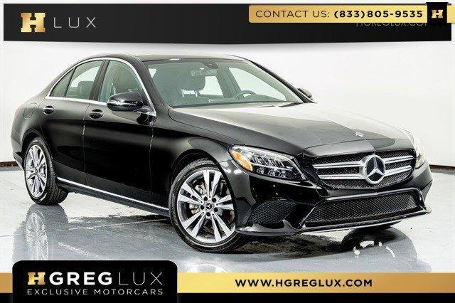 used 2021 Mercedes-Benz C-Class car, priced at $35,998