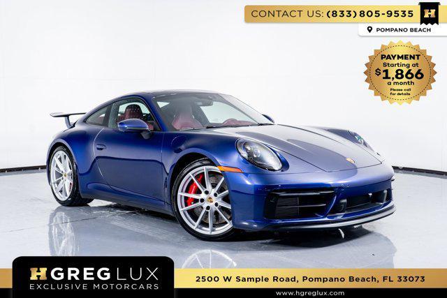 used 2024 Porsche 911 car, priced at $198,998