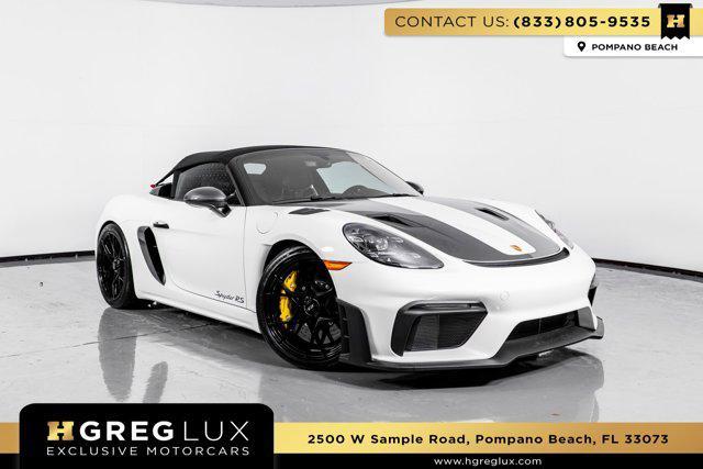 used 2024 Porsche 718 Spyder car, priced at $229,998