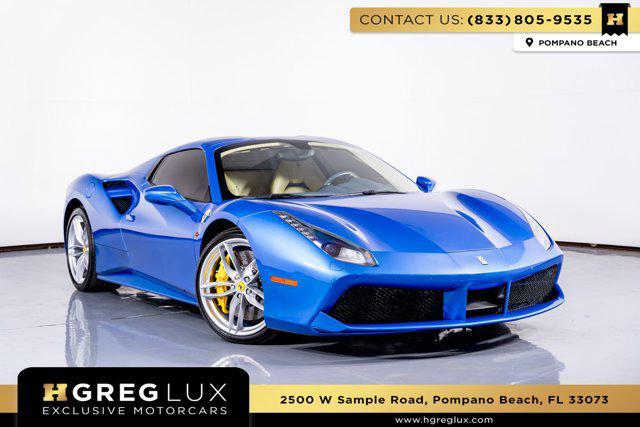 used 2018 Ferrari 488 Spider car, priced at $274,998