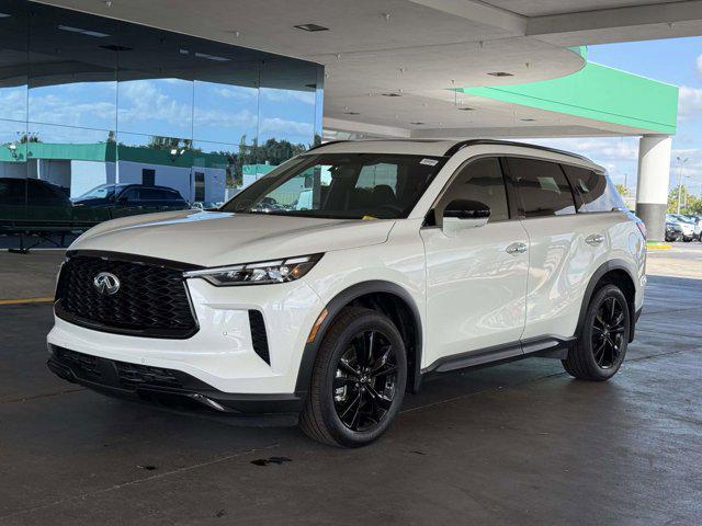 used 2025 INFINITI QX60 car, priced at $47,998