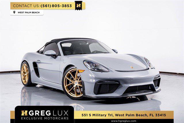 used 2023 Porsche 718 Spyder car, priced at $139,998
