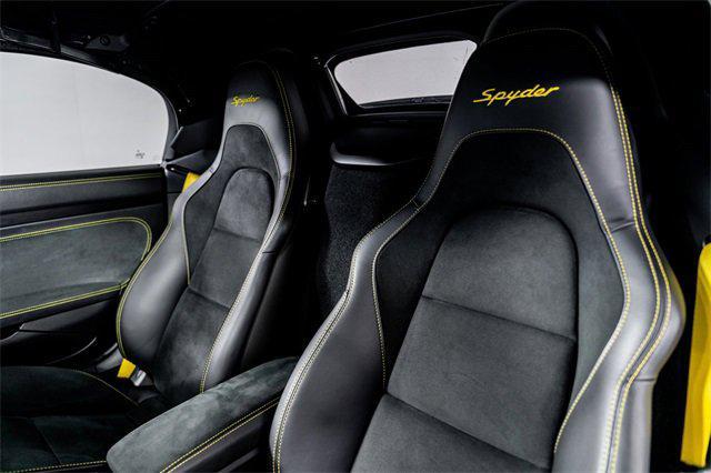 used 2023 Porsche 718 Spyder car, priced at $133,998