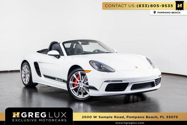 used 2024 Porsche 718 Boxster car, priced at $94,498