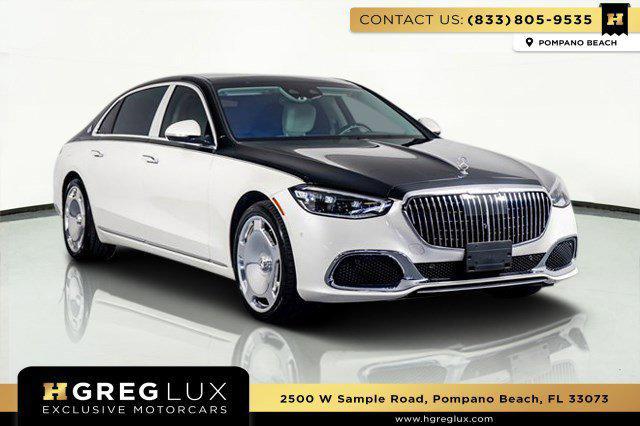 used 2022 Mercedes-Benz Maybach S 580 car, priced at $137,998