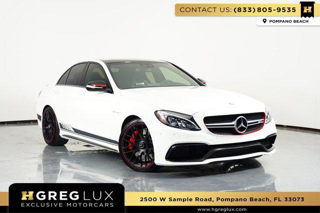 used 2015 Mercedes-Benz C-Class car, priced at $49,998