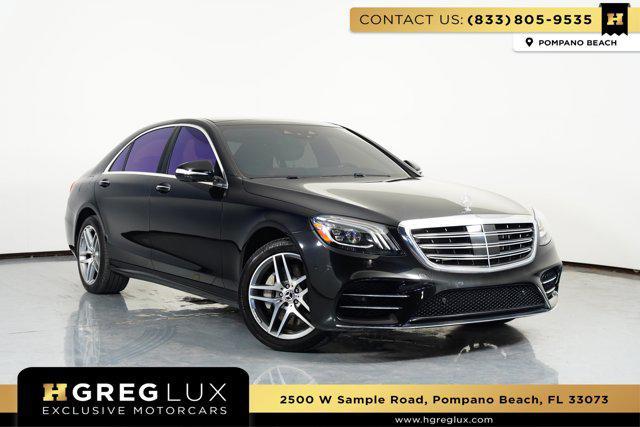 used 2020 Mercedes-Benz S-Class car, priced at $49,998
