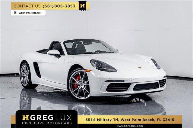 used 2024 Porsche 718 Boxster car, priced at $87,998
