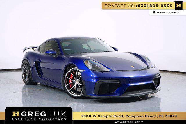 used 2021 Porsche 718 Cayman car, priced at $114,998