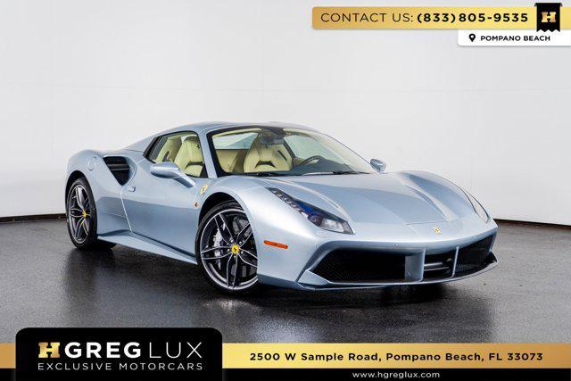 used 2019 Ferrari 488 Spider car, priced at $324,998