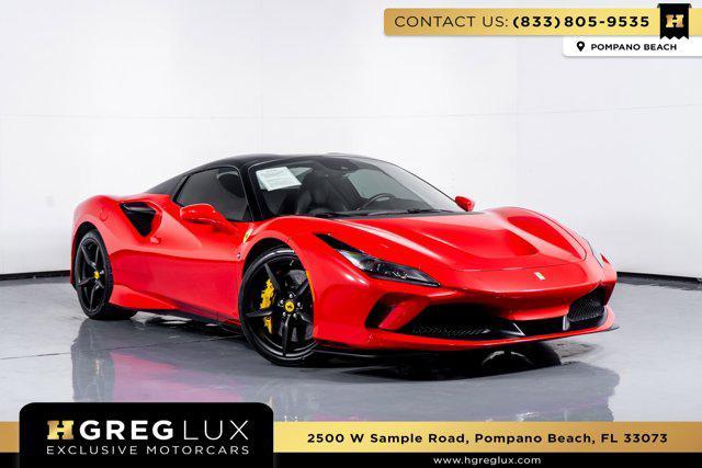 used 2022 Ferrari F8 Spider car, priced at $447,998