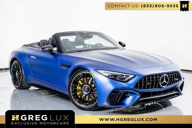 used 2023 Mercedes-Benz AMG SL 55 car, priced at $134,998