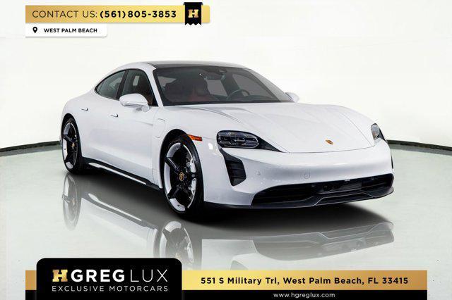 used 2024 Porsche Taycan car, priced at $93,598