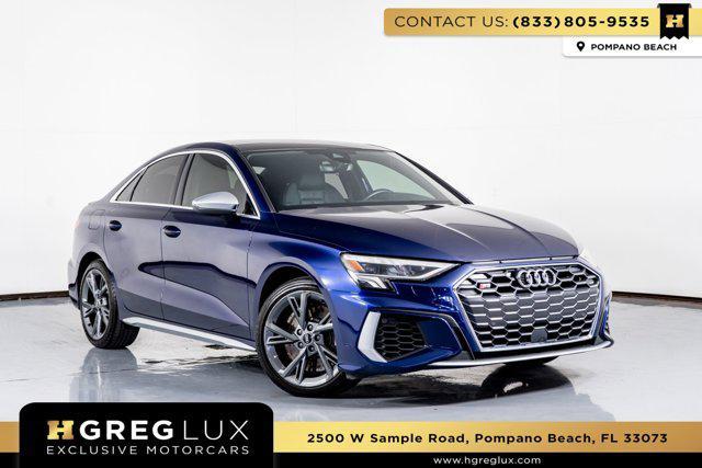 used 2022 Audi S3 car, priced at $41,998