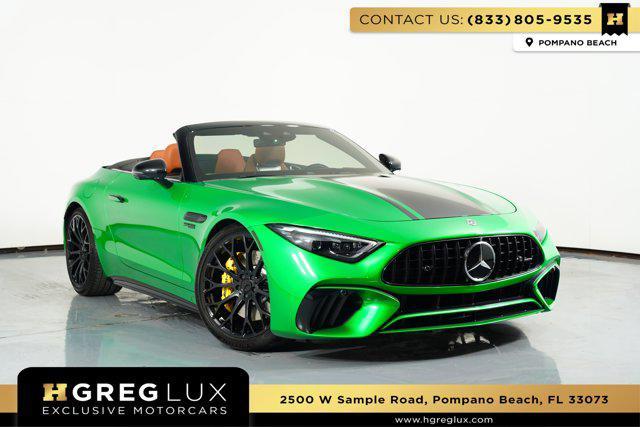 used 2022 Mercedes-Benz AMG SL 55 car, priced at $84,998