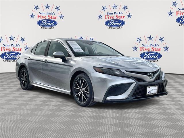 used 2021 Toyota Camry car, priced at $21,400