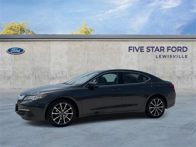 used 2015 Acura TLX car, priced at $15,000