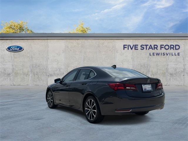 used 2015 Acura TLX car, priced at $15,000