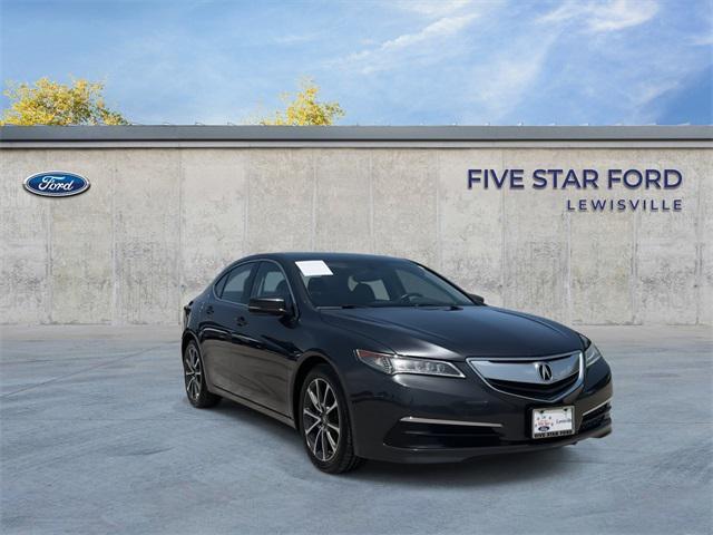 used 2015 Acura TLX car, priced at $15,000
