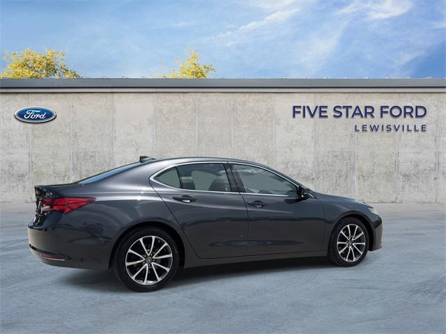 used 2015 Acura TLX car, priced at $15,000