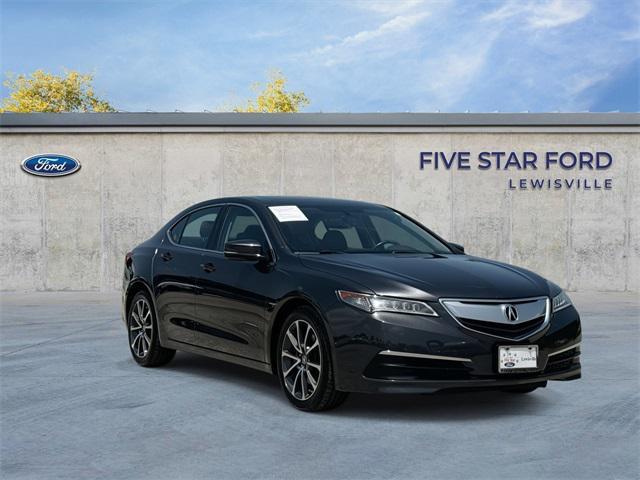 used 2015 Acura TLX car, priced at $15,000
