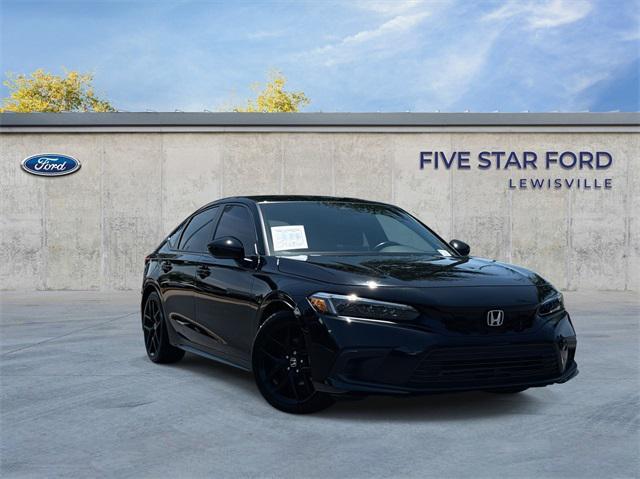 used 2022 Honda Civic car, priced at $23,750