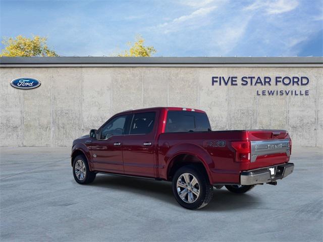 used 2018 Ford F-150 car, priced at $34,500