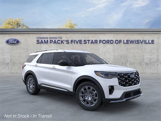 new 2025 Ford Explorer car, priced at $55,485