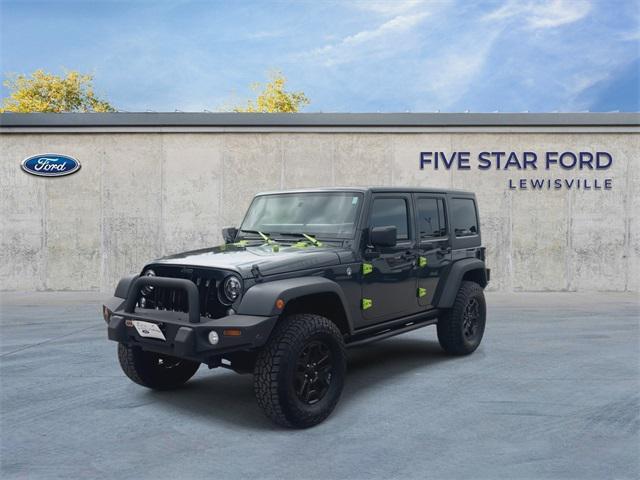 used 2018 Jeep Wrangler JK Unlimited car, priced at $23,750