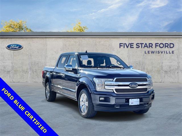 used 2018 Ford F-150 car, priced at $34,500