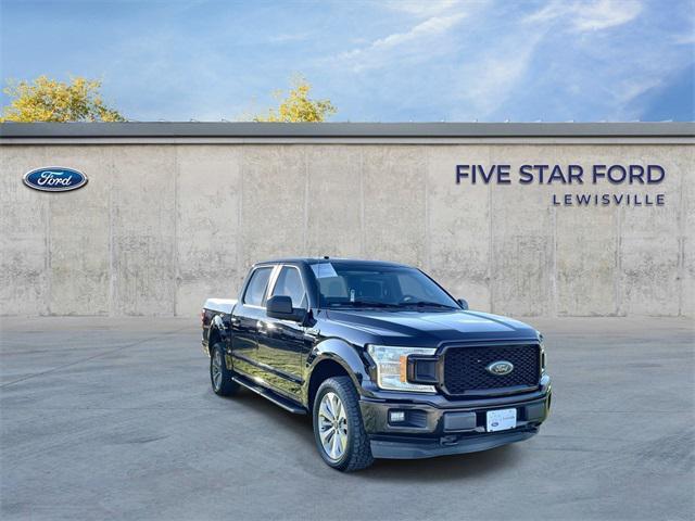 used 2018 Ford F-150 car, priced at $19,500