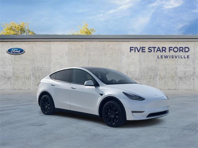 used 2021 Tesla Model Y car, priced at $28,500