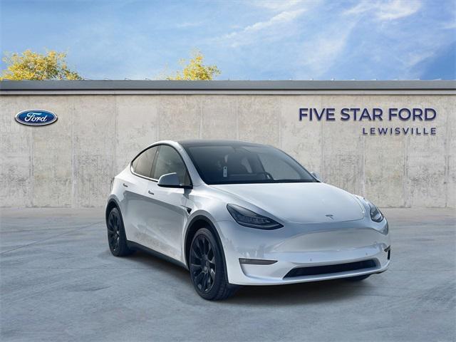 used 2021 Tesla Model Y car, priced at $28,500