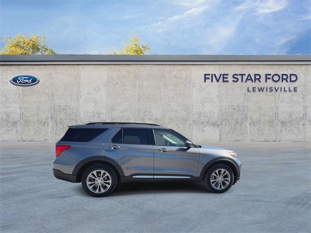 used 2022 Ford Explorer car, priced at $28,500