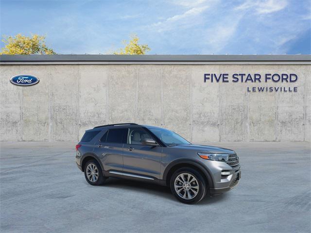 used 2022 Ford Explorer car, priced at $28,500