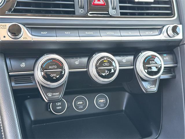 used 2023 Genesis G70 car, priced at $26,500