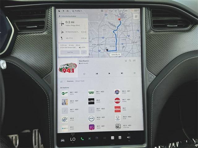 used 2021 Tesla Model X car, priced at $44,500