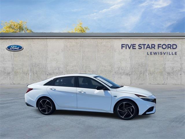 used 2023 Hyundai Elantra car, priced at $20,000