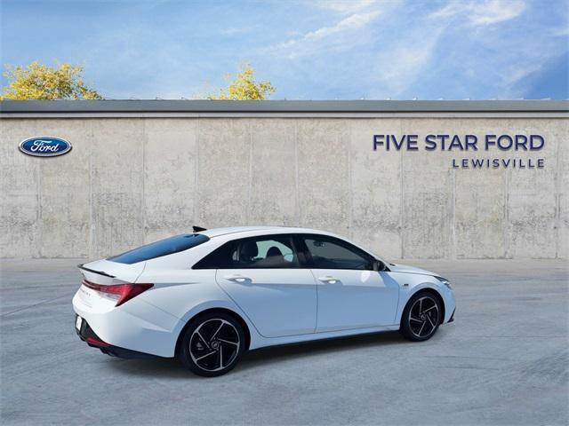 used 2023 Hyundai Elantra car, priced at $20,000