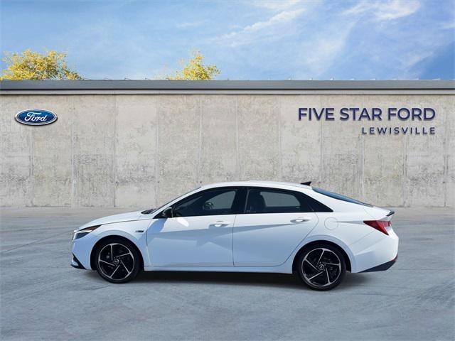 used 2023 Hyundai Elantra car, priced at $20,000